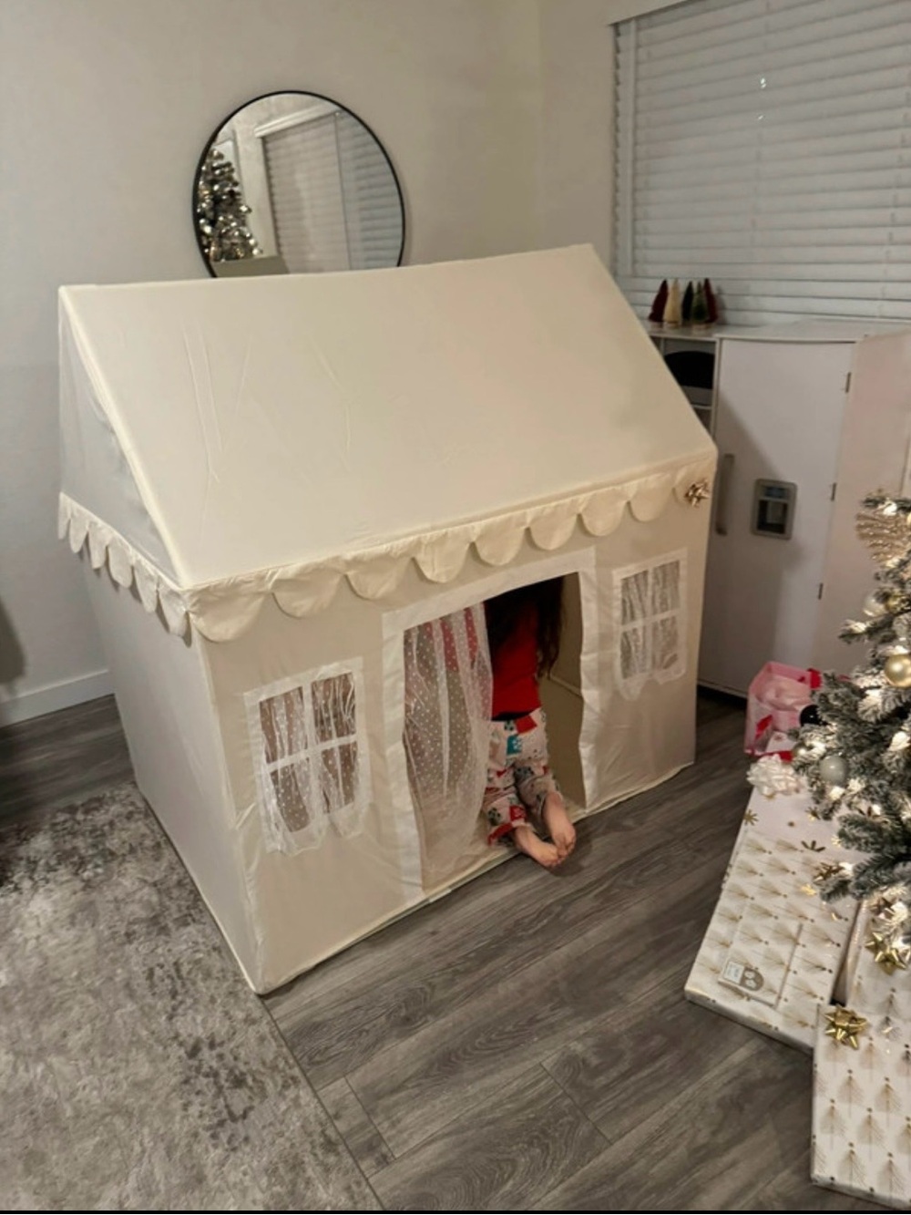 Amazon Cream Playhouse Tent for Kids